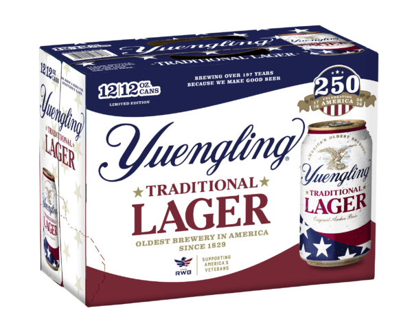 Yuengling Honors America’s 250th with Limited Edition Lager Cans and Packs