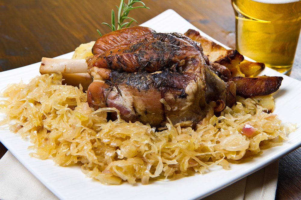 How to make Ale d pork and sauerkraut