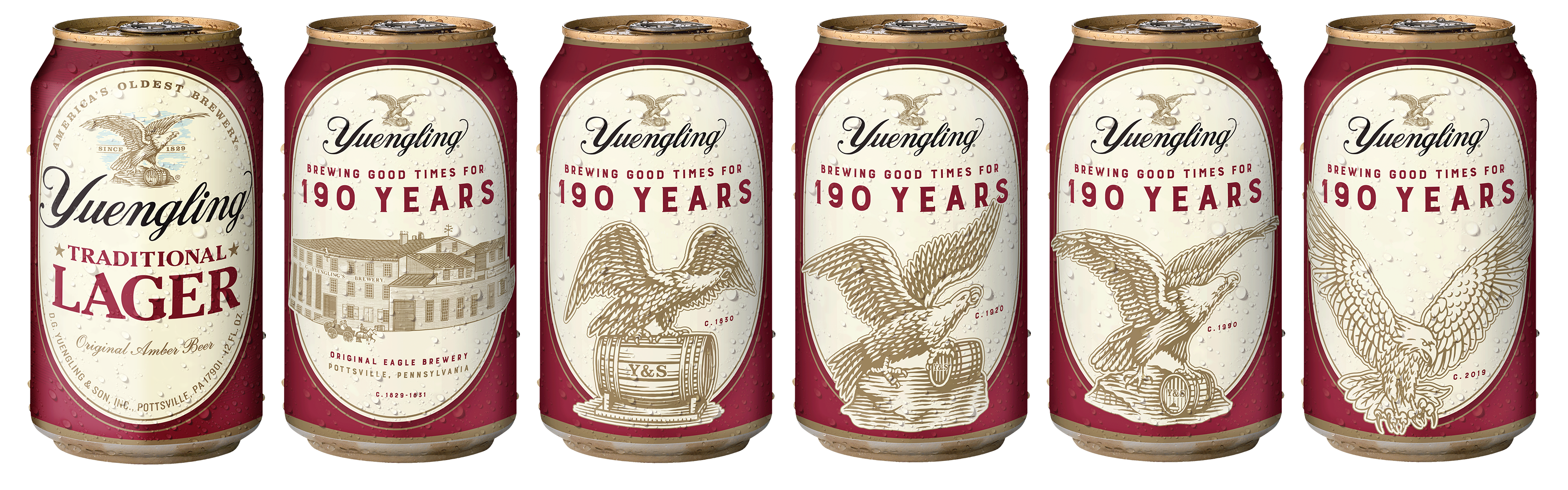 Marking 190 Years LimitedEdition Commemorative Cans Yuengling