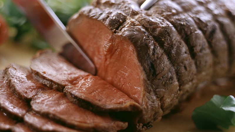 Lager roast beef
