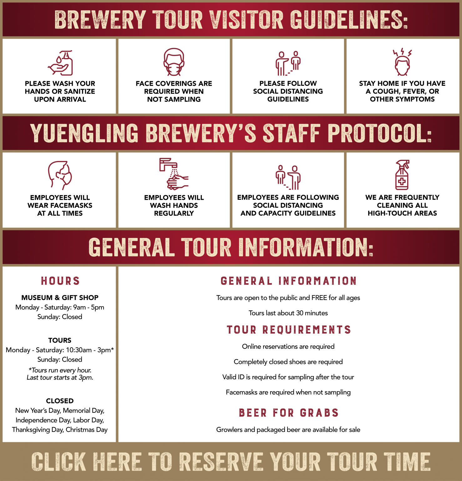 yuengling tours