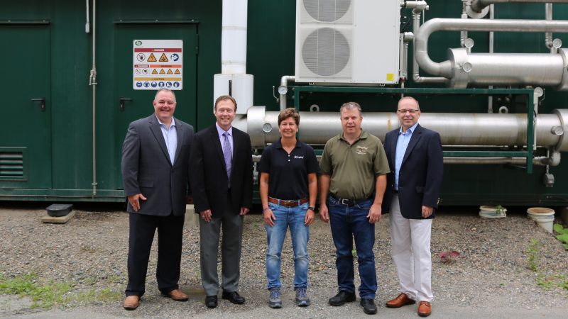 Members of UGI with Jennifer Yuengling outside of Mill Creek brewery